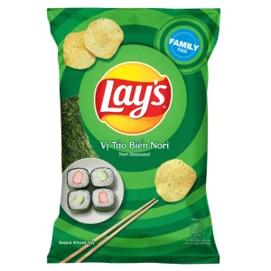 Snack khoai tây vị tảo biển Lay's gói 150g